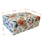 Multi Purpose Rectangle Box |Pack of 20 |Decorative Multi Colour Printed Designs| 5 Pcs Each |Suitable for Food, Mithai, Jewellery, Dry Food, Gift Box|17 cm x 12.5 cm x 6 cm|TR212